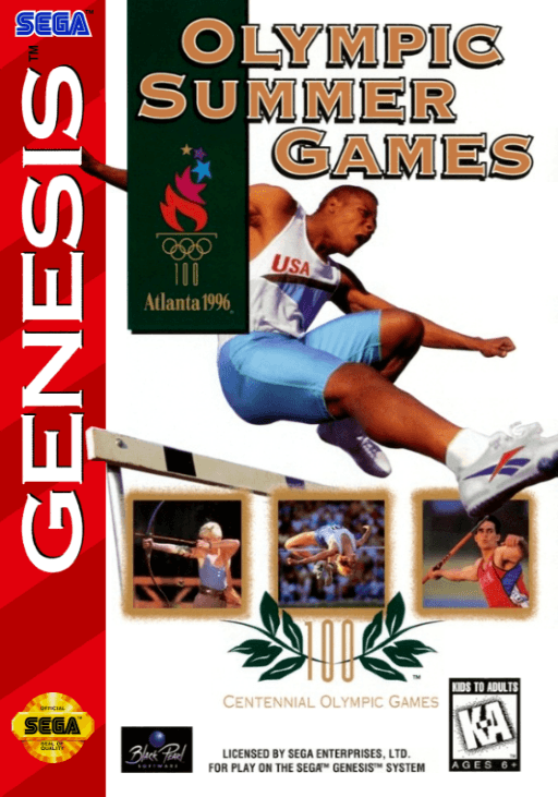 Olympic Summer Games original box art cover