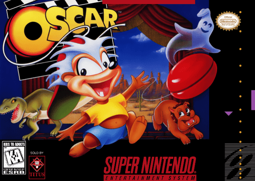Oscar original box art cover