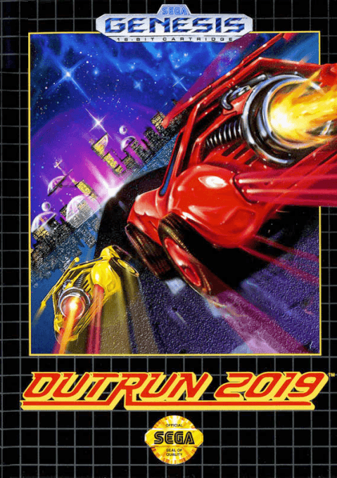 OutRun 2019 original box art cover