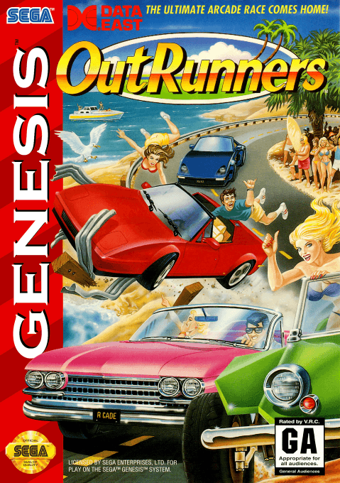 OutRunners original box art cover