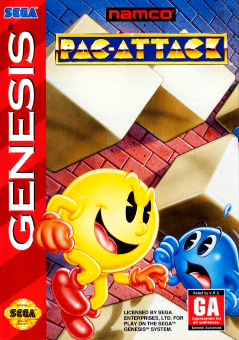 Pac-Attack original box art cover