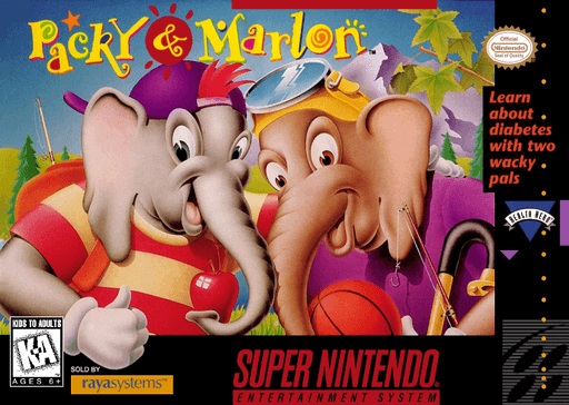 Packy & Marlon original box art cover