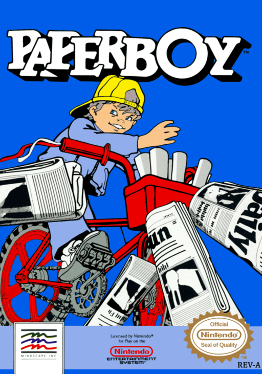Paperboy original box art cover