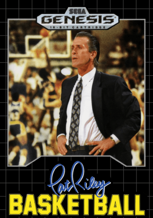 Pat Riley Basketball original box art cover