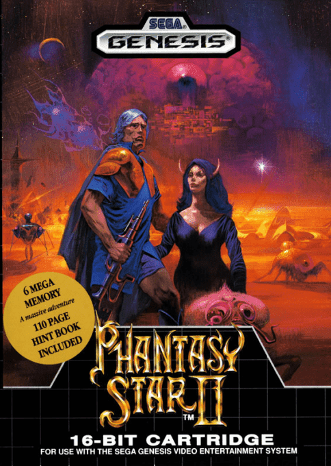 Phantasy Star 2 - Eusis's Adventure original box art cover