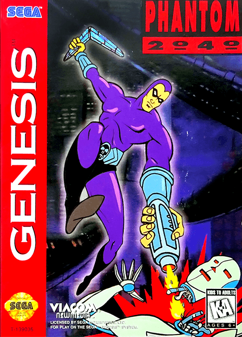 Phantom 2040 original box art cover
