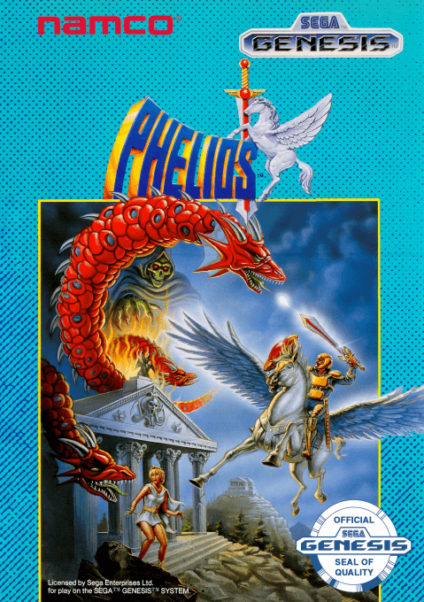 Phelios original box art cover