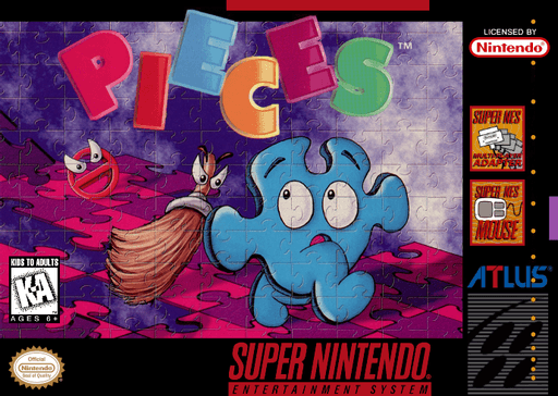 Pieces original box art cover