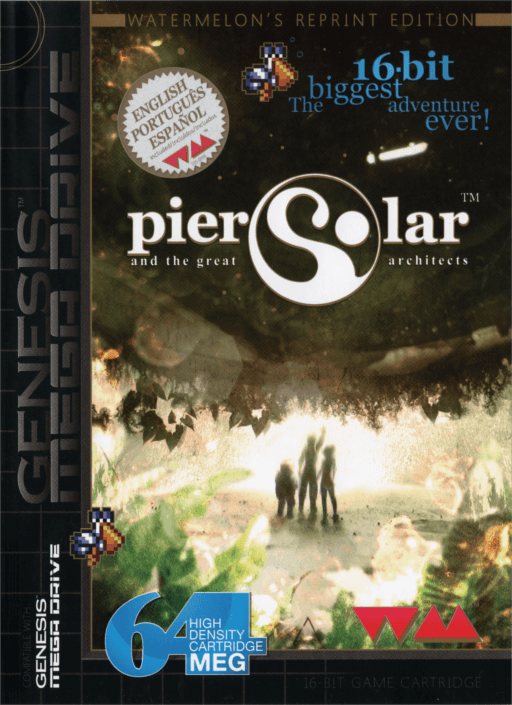 Pier Solar and the Great Architects original box art cover