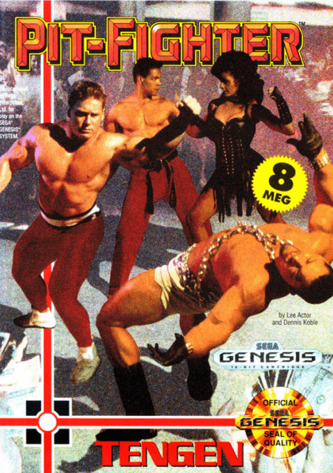 Pit-Fighter original box art cover