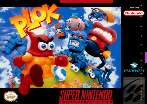 Plok! original box art cover