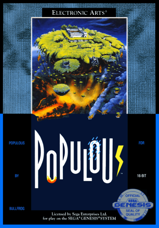 Populous original box art cover