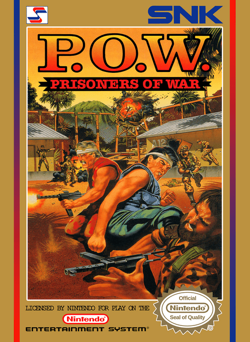 POW - Prisoners of War original box art cover