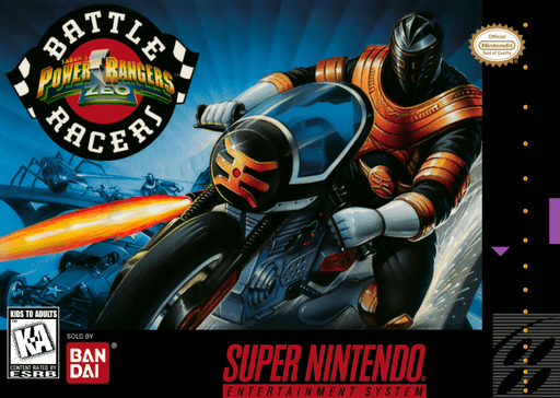 Power Rangers Zeo - Battle Racers original box art cover