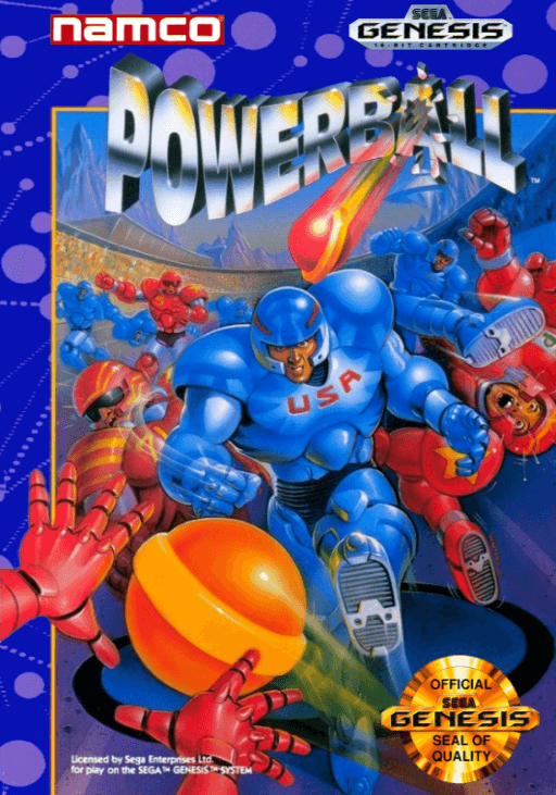 Powerball original box art cover