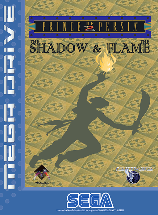 Prince of Persia 2 - The Shadow and the Flame original box art cover