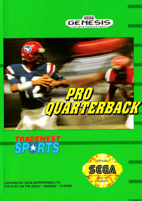 Pro Quarterback original box art cover