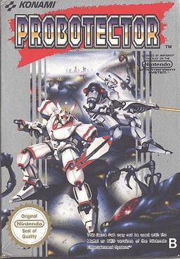 Probotector original box art cover
