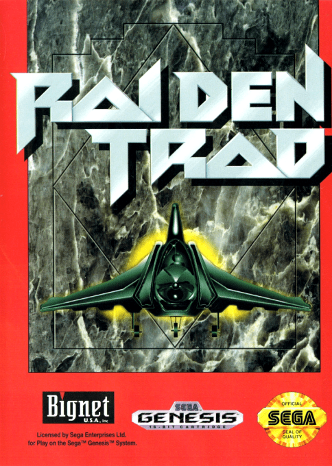 Raiden Densetsu ~ Raiden Trad original box art cover