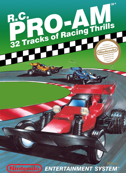RC Pro-Am original box art cover