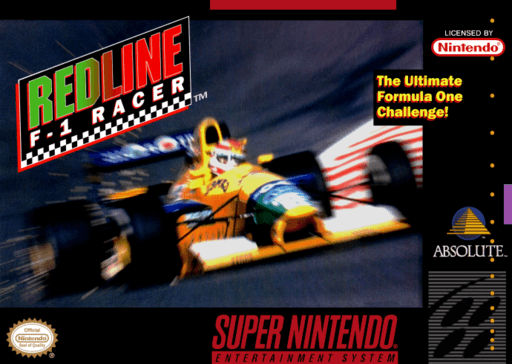 Redline F-1 Racer original box art cover