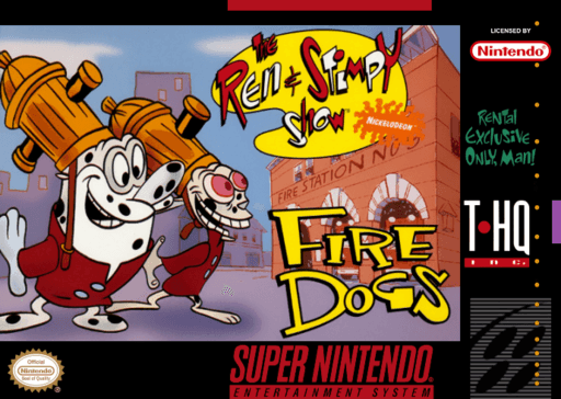 Ren & Stimpy Show, The - Fire Dogs original box art cover