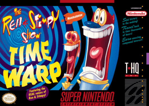 Ren & Stimpy Show, The - Time Warp original box art cover