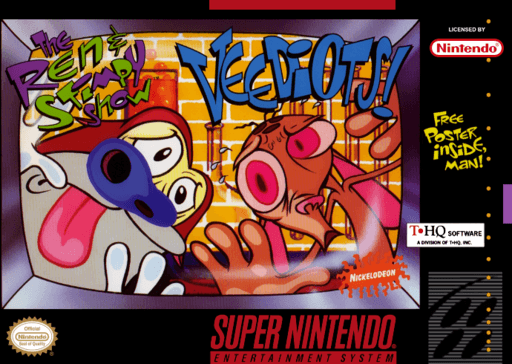 Ren & Stimpy Show, The - Veediots! original box art cover
