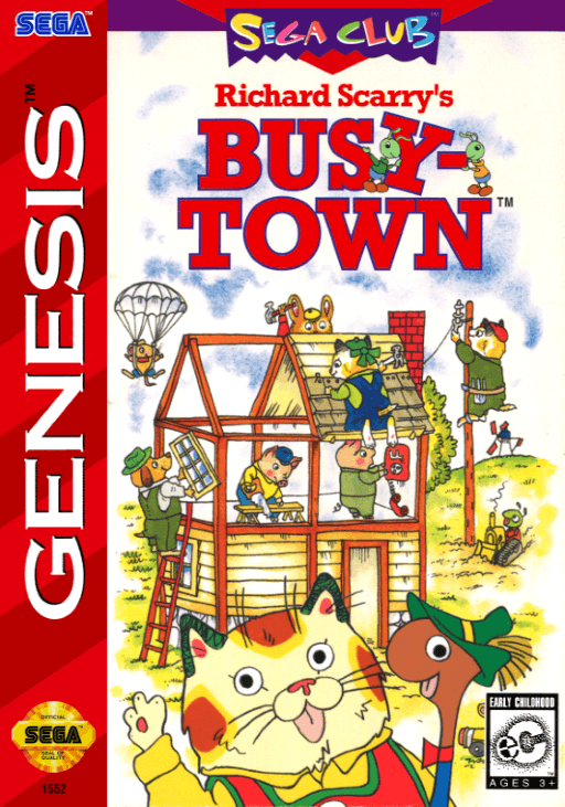 Richard Scarry's Busytown original box art cover