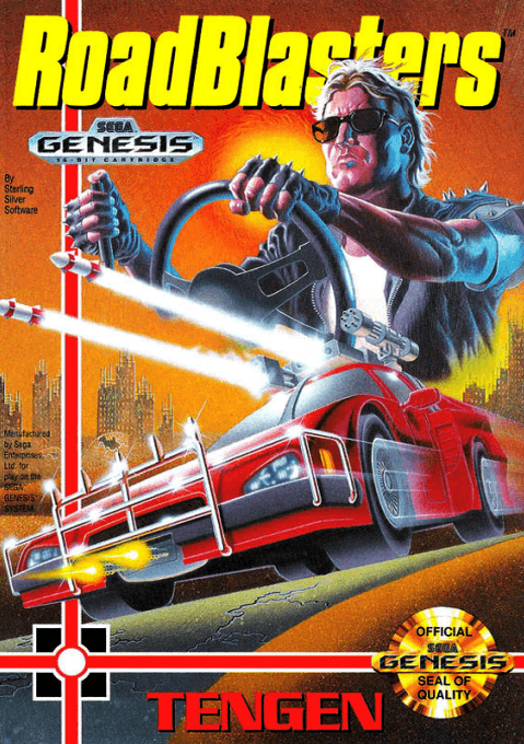 RoadBlasters original box art cover