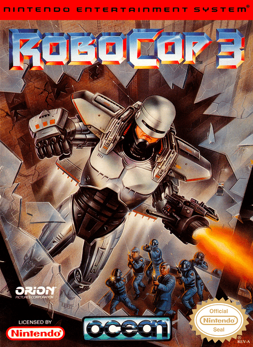 Robocop 4 original box art cover
