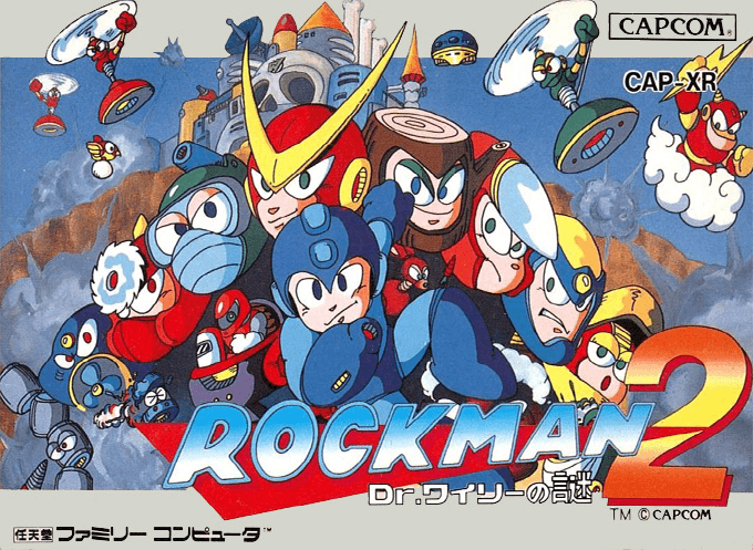 Rockman 2 - Dr Wily no Nazo original box art cover