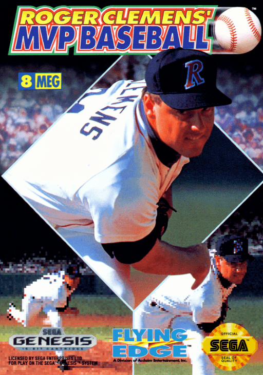 Roger Clemens' MVP Baseball original box art cover