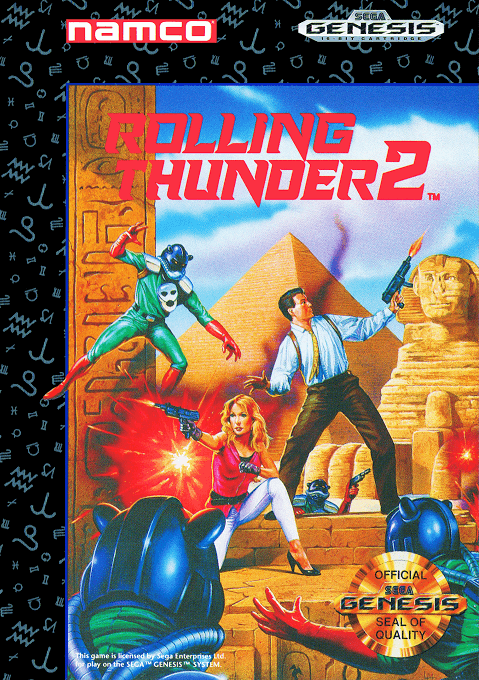 Rolling Thunder 2 original box art cover