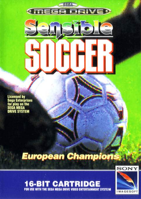 Sensible Soccer - European Champions original box art cover