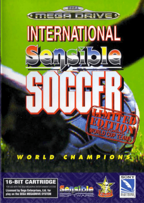 Sensible Soccer - International Edition original box art cover