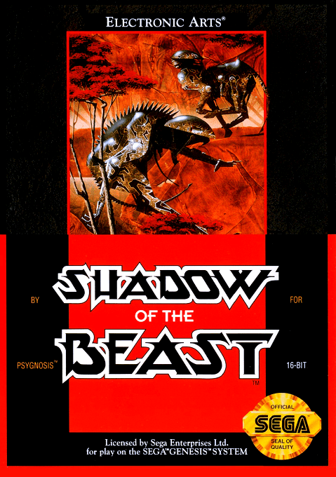 Shadow of the Beast original box art cover