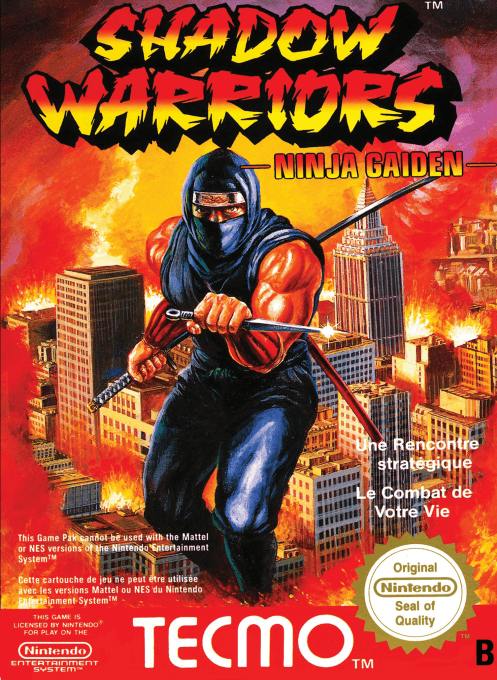Shadow Warriors original box art cover