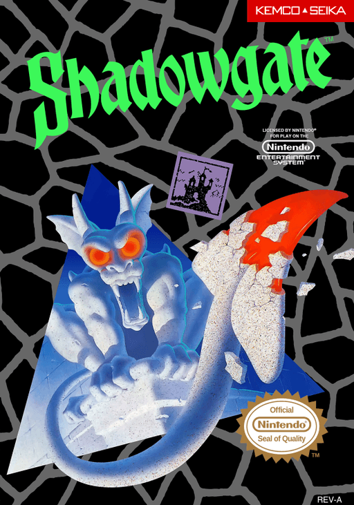 Shadowgate original box art cover