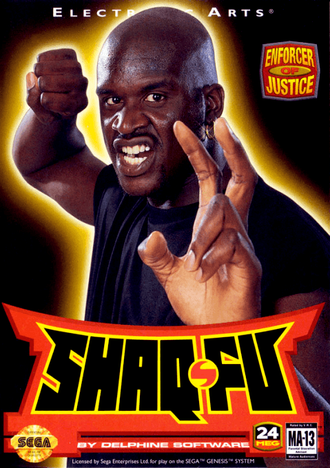 Shaq-Fu original box art cover