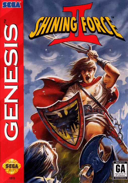 Shining Force 2 original box art cover