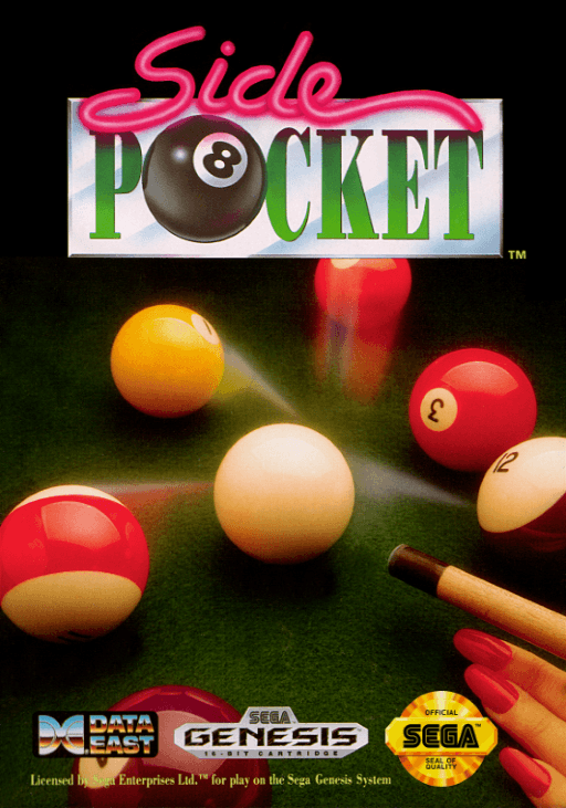 Side Pocket original box art cover