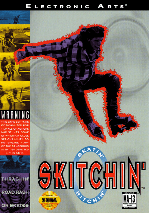 Skitchin' original box art cover