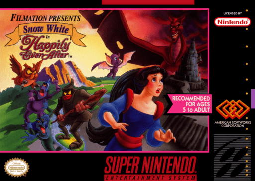 Snow White in Happily Ever After original box art cover