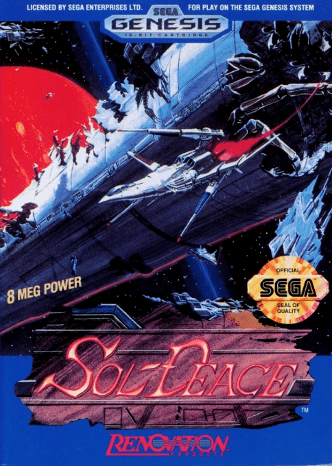Sol-Deace original box art cover