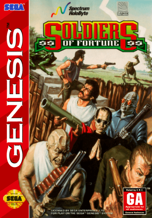 Soldiers of Fortune original box art cover
