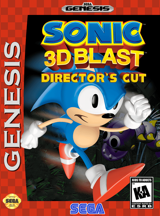 Sonic 3D Blast - Director's Cut original box art cover
