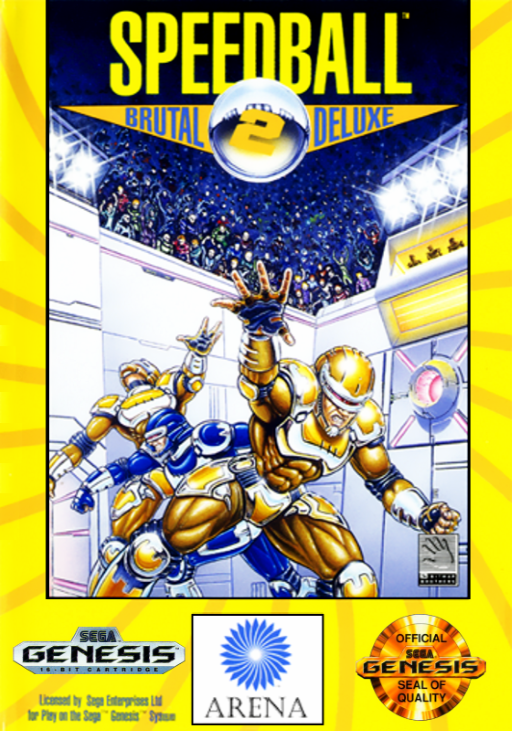 Speedball 2 - Brutal Deluxe original box art cover