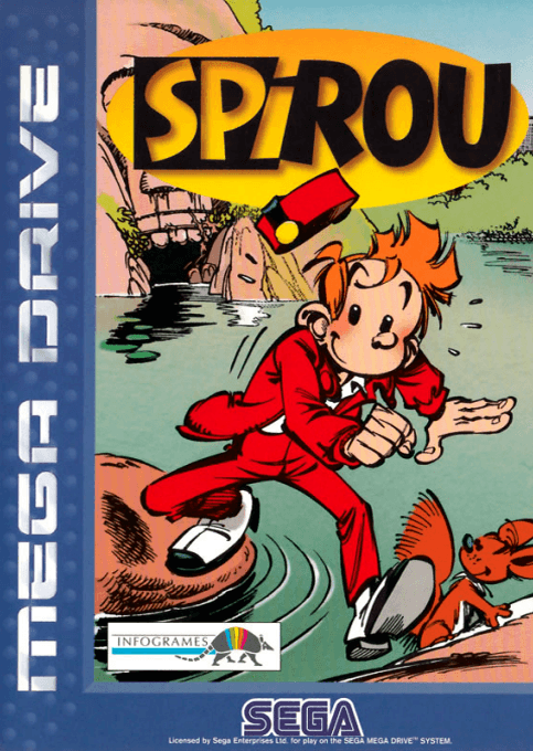 Spirou original box art cover