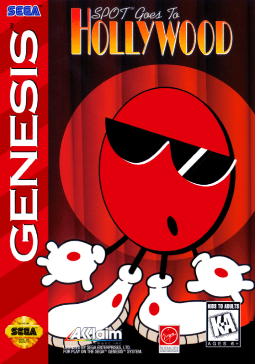Spot Goes to Hollywood original box art cover